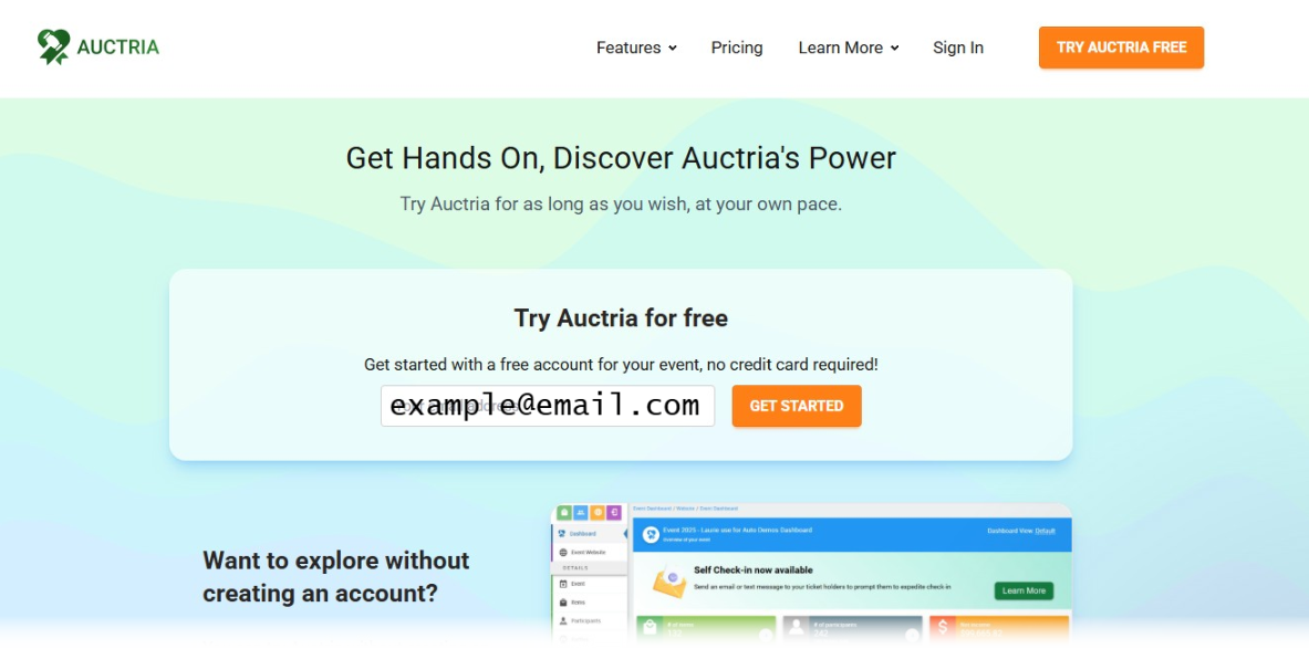 Email address entry field