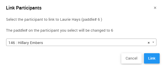 Link Participants Window